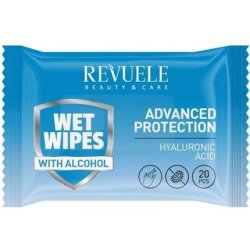 Revuele Wet Wipes Advanced Protection Hyaluronic & Alcohol
