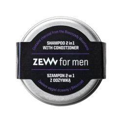 Zew For Men 2 In 1 Shampoo With Conditioner And Charcoal From Bieszczady 15ml