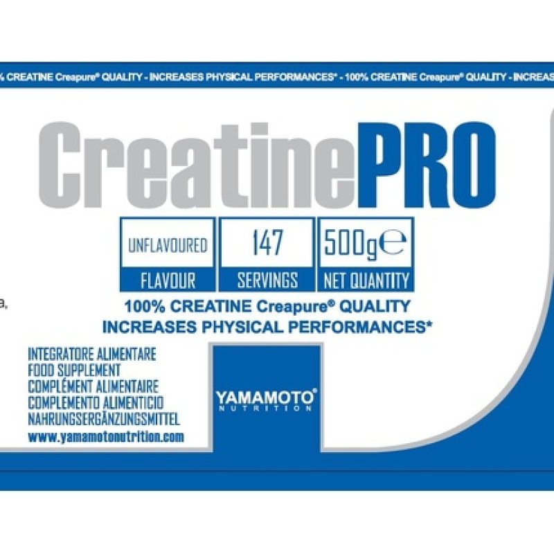 Yamamoto Nutrition Creatinepro Creapure 500g Pure Creatine Monohydrate