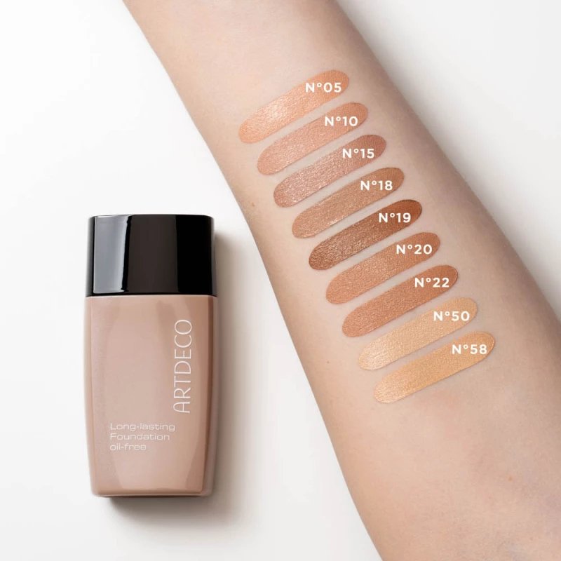 ARTDECO Long Lasting Foundation Oil Free 30 natural shell 30ml