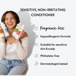 No nothing Sensitive Colour Conditioner Perfume-free Colour Protection Conditioner for Coloured Hair 300ml