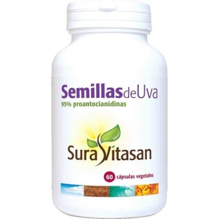 Sura Vitasan Grape Seed 60 Capsules Antiaging Supplement