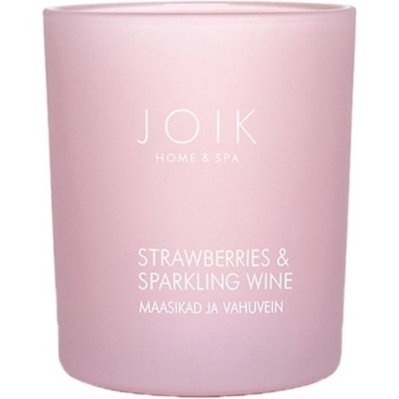 Joik Scented Candle Strawberries & Sparkling Wine 150g