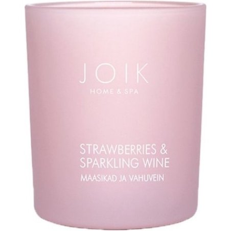 Joik Scented Candle Strawberries & Sparkling Wine 150g