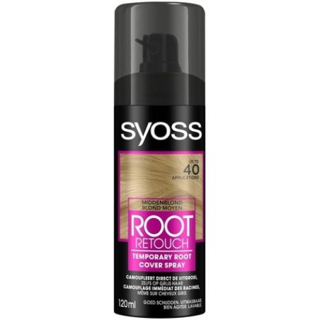 Syoss Root Touch Up Spray 120 Ml Medium Blonde