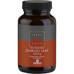 Terranova Ginkgo Leaf 500mg Dietary Supplement For Strong Memory 50 Capsules