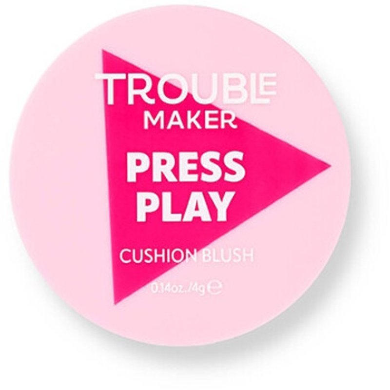 Trouble Maker Press Play Cushion Blush Blush In A Sponge 4 G