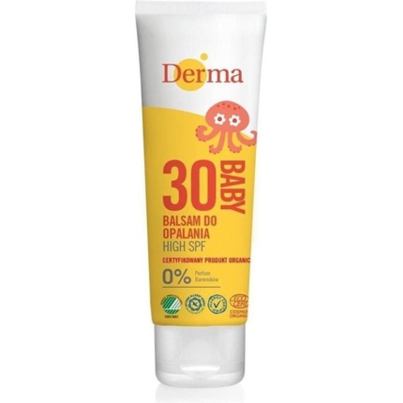Derma Eco Baby Sunscreen Balm Spf30 75ml Sun Protection For Children
