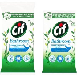 Cif Bathroom Wipes 36 Units Effective Cleaning Solution