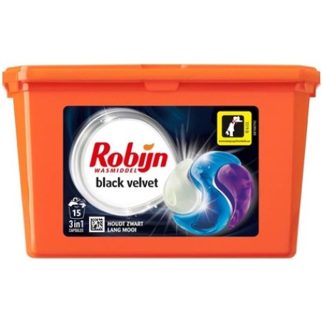 Robijn Liquid Laundry Detergent Capsule Black Velvet