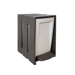 Bama Pedal Bin 7 Liters Efflegno Tortora 70120