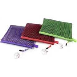 Essie Small Colored Mesh Bathroom Bag Glam Setablue 59464