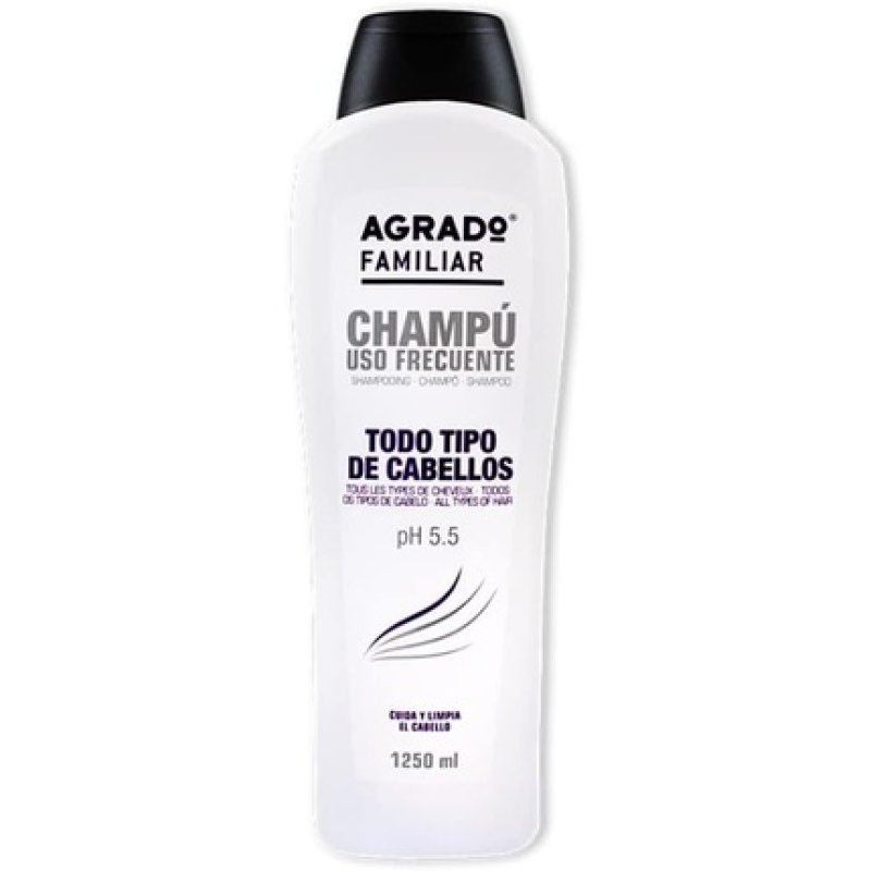 Cosmeticos Agrado 2 In 1 Family Gel Shampoo 1250 Ml