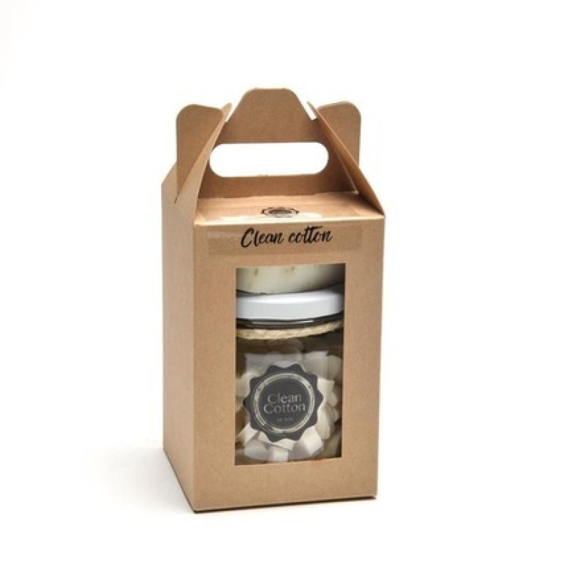 Soap & Gifts Giftset Pot & Koordzeep Clean C Shower & Bath Set