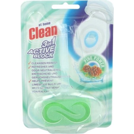 At Home Clean Clean Wc 3in1 Hanging Pine 40g