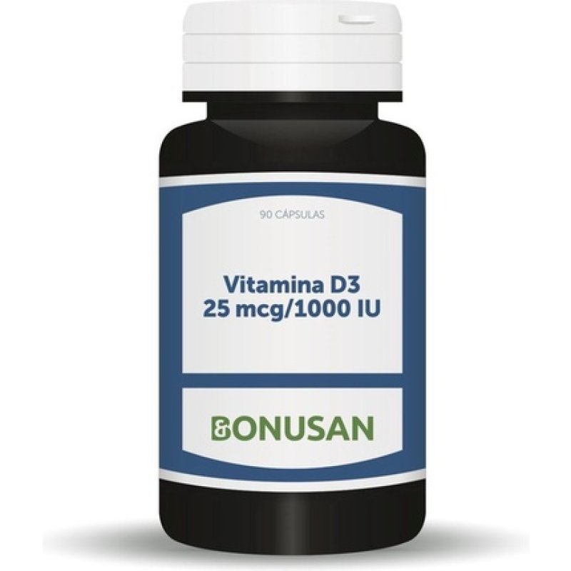 Bonusan Vitamin D3 1000 Iu 25 Mcg 90 Capsules