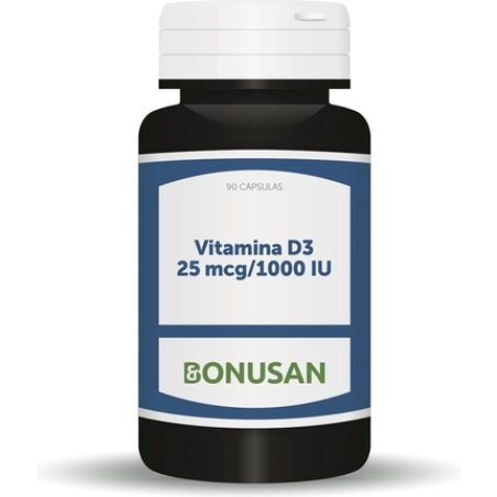 Bonusan Vitamin D3 1000 Iu 25 Mcg 90 Capsules
