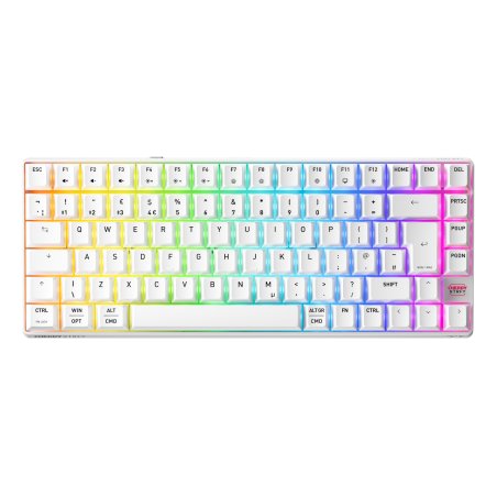 CHERRY XTRFY K33 Compact Wireless keyboard Gaming USB RF Wireless Bluetooth QWERTY UK English White