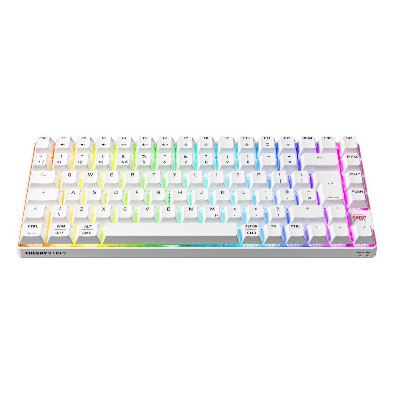 K33 COMPACT FS WIRELESS KEYBOARD WHITE UK-ENGLISH