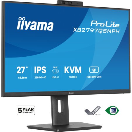 XB2797QSNPH-B1 27IN QHD USB-C D OCKING DISPLAY IPS LCD 4MS 2560X