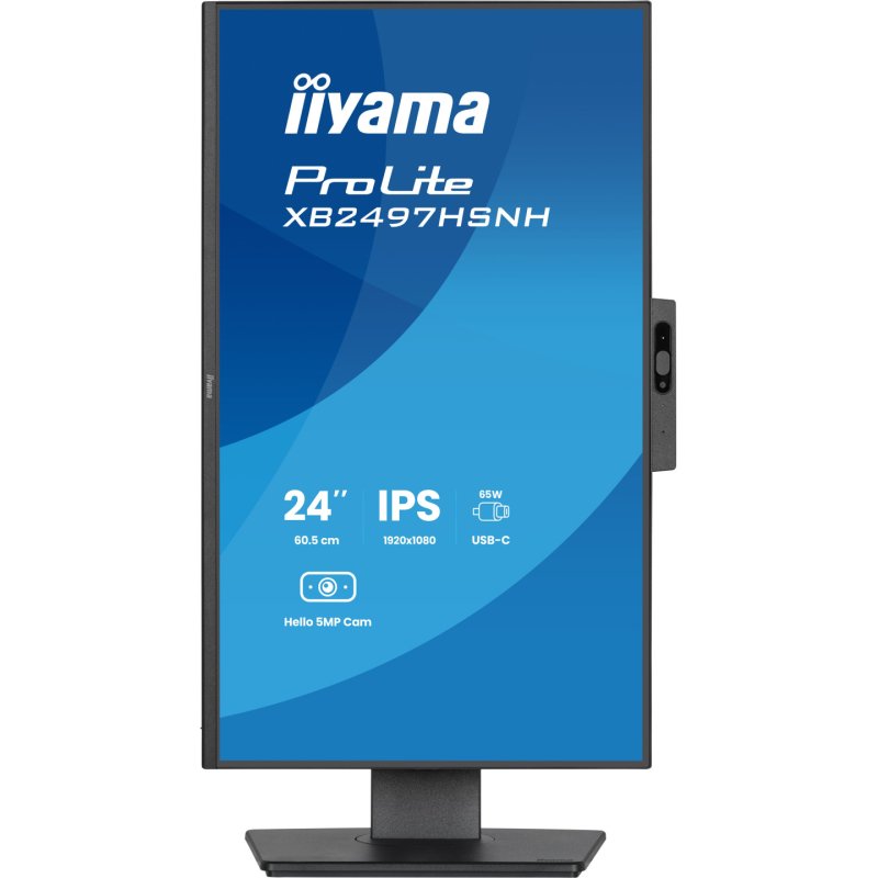 iiyama ProLite XB2497HSNH-B1 24IN IPS LCD 4MS 1920X1080 350CD/M2 HDMI/DP/USB 2 computer monitor 60.5 cm (23.8") 1920 x