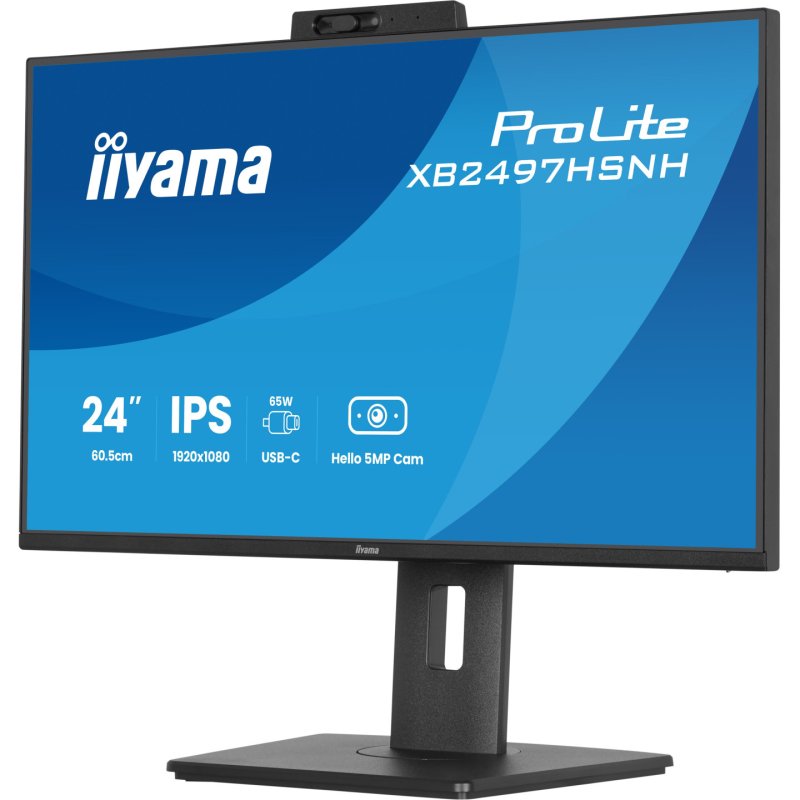 iiyama ProLite XB2497HSNH-B1 24IN IPS LCD 4MS 1920X1080 350CD/M2 HDMI/DP/USB 2 écran plat de PC 60,5 cm (23.8") 1920 x