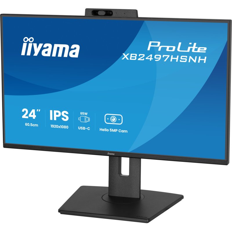 iiyama ProLite XB2497HSNH-B1 24IN IPS LCD 4MS 1920X1080 350CD/M2 HDMI/DP/USB 2 écran plat de PC 60,5 cm (23.8") 1920 x