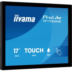 iiyama ProLite TF1734MC-B8X écran plat de PC 43,2 cm (17") 1280 x 1024 pixels Écran tactile