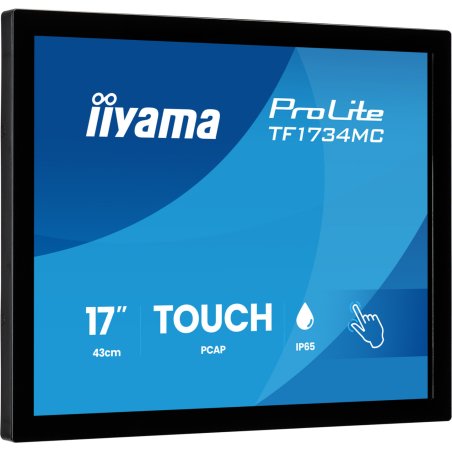 iiyama ProLite TF1734MC-B8X écran plat de PC 43,2 cm (17") 1280 x 1024 pixels Écran tactile