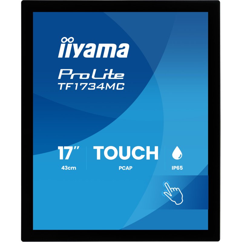 iiyama ProLite TF1734MC-B8X écran plat de PC 43,2 cm (17") 1280 x 1024 pixels Écran tactile