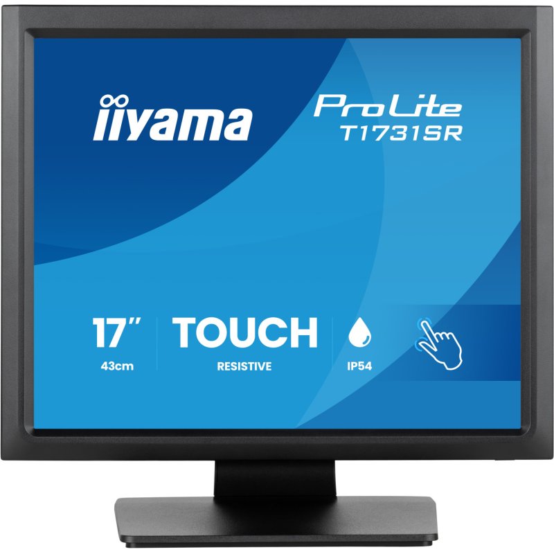 iiyama ProLite T1731SR-B2S écran plat de PC 43,2 cm (17") 1280 x 1024 pixels Écran tactile