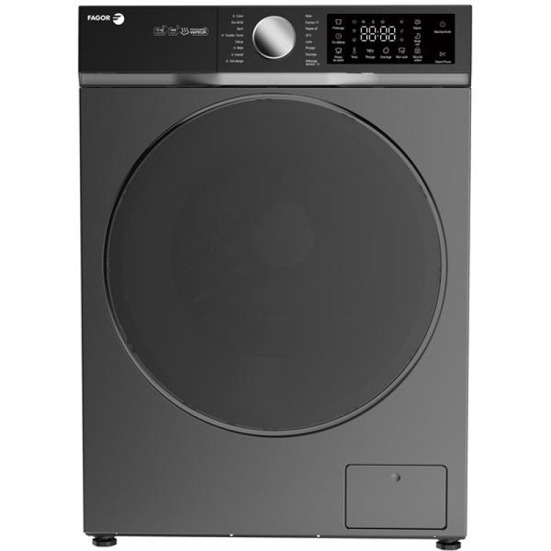 12 kg - 1400 trs/min - Classe A-30% - 72L - 16 prog. dont 6 vapeur - Si *