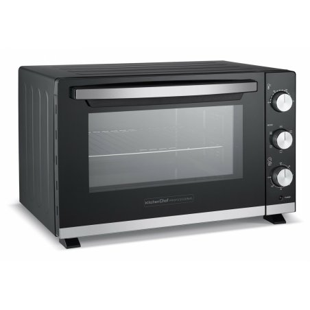 KitchenChef KC-FOUR38-1 four 38 L 1800 W Noir, Acier inoxydable