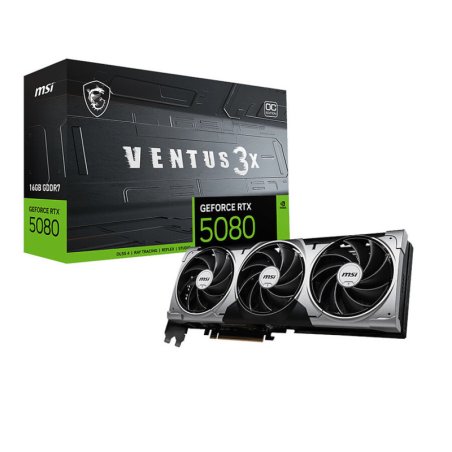 MSI RTX 5080 16G VENTUS 3X OC BLACK