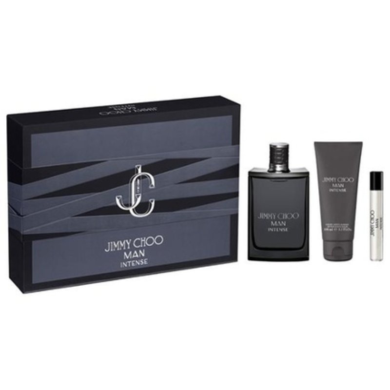 Jimmy Choo Man Intense Eau De Toilette 100ml Eau De Toilette 7.5ml Shower Gel 100ml