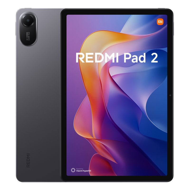 Xiaomi Redmi Pad 2 128GB Graphite Gray 27,94cm (11,0") LCD Display, Xiaomi HyperOS 2, 8MP Hauptkamera