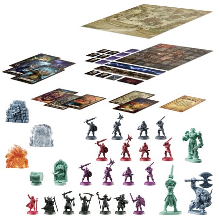 Hasbro Gaming Avalon Hill HeroQuest Les sorciers de Morcar