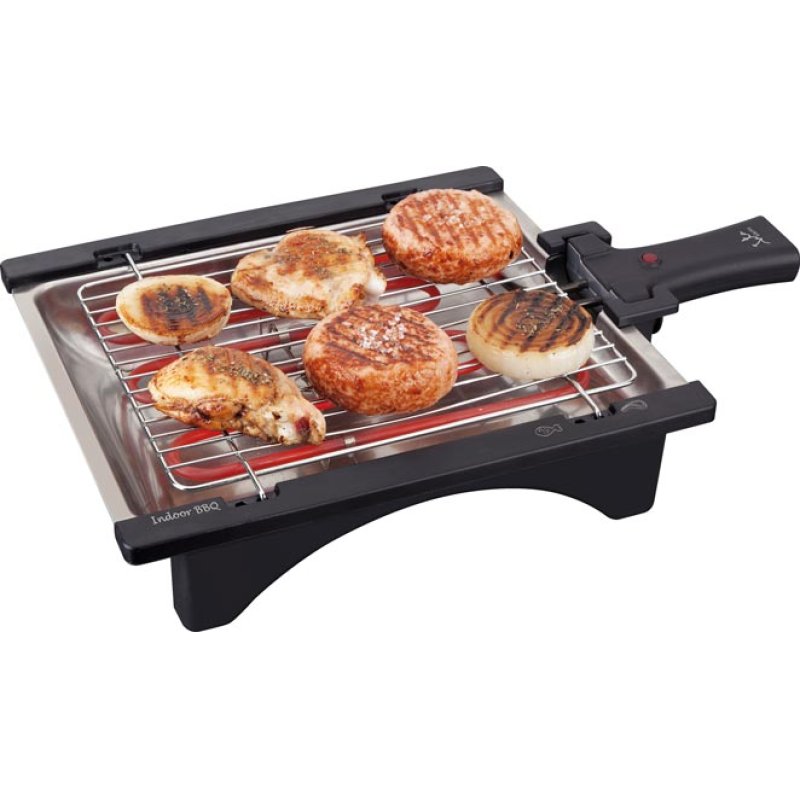 JATA BQ95 outdoor barbecue/grill Tabletop Electric Black 2000 W