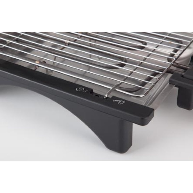 JATA BQ95 barbecue et grill Dessus de table Electrique Noir 2000 W
