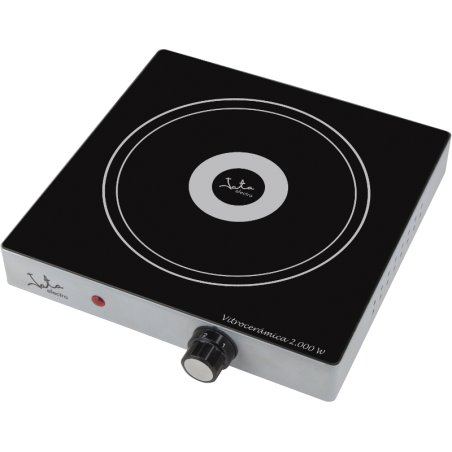 JATA V139 hob Black, Grey Countertop Ceramic 1 zone(s)