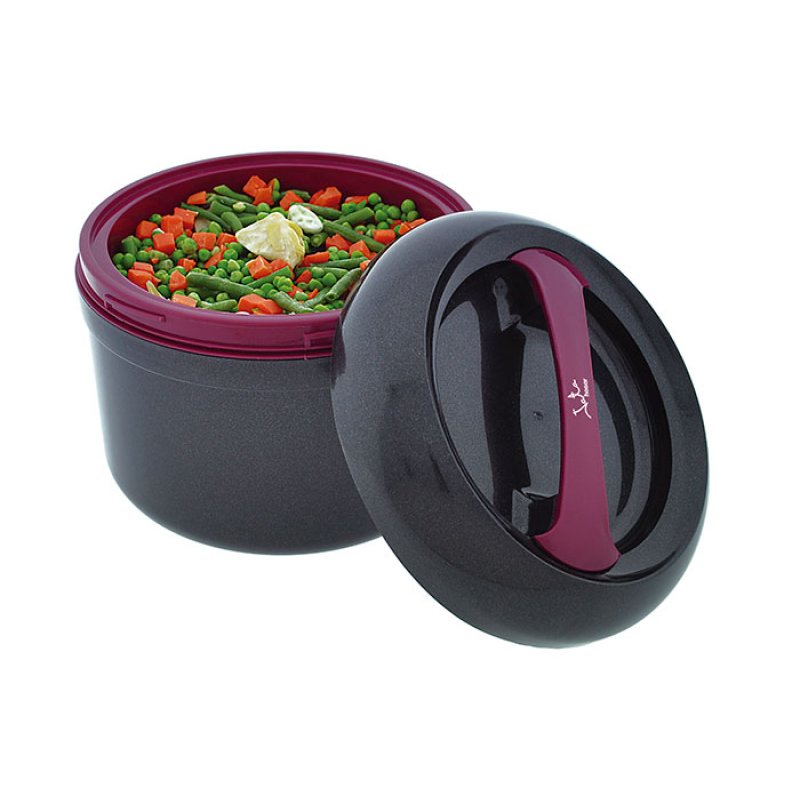 JATA 943 lunch box Lunch container 3 L Black, Purple 1 pc(s)