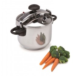 JATA OPC8 stovetop pressure cooker 8 L Stainless steel