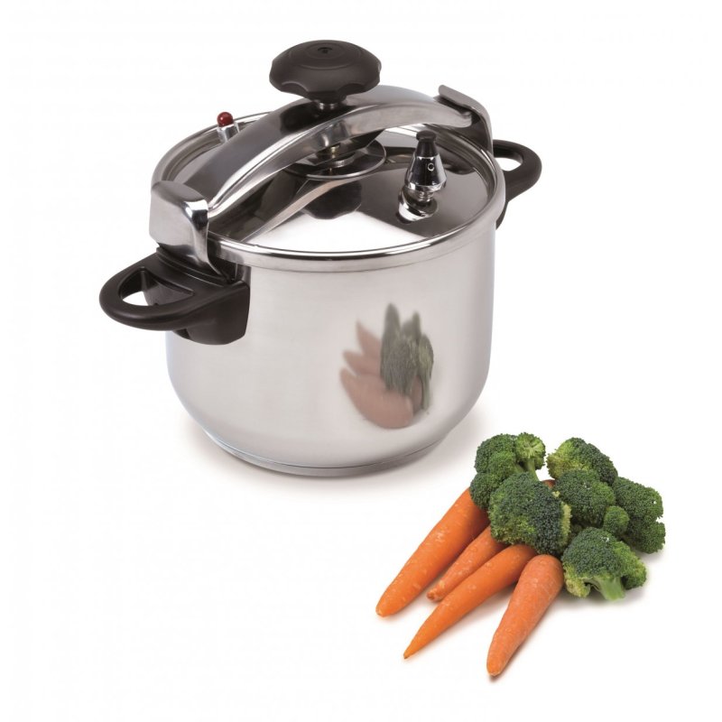 JATA OPC8 stovetop pressure cooker 8 L Stainless steel