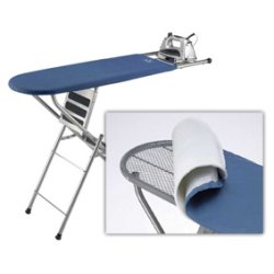 JATA RF8N housse de table de repassage Housse de planche à repasser Coton Bleu