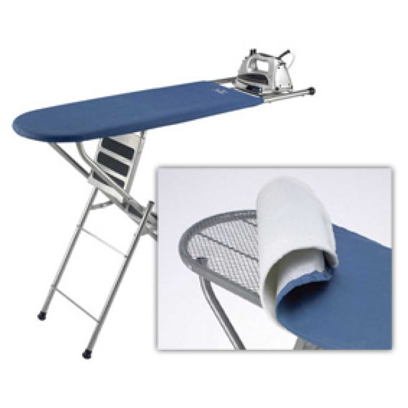 JATA RF8N housse de table de repassage Housse de planche à repasser Coton Bleu