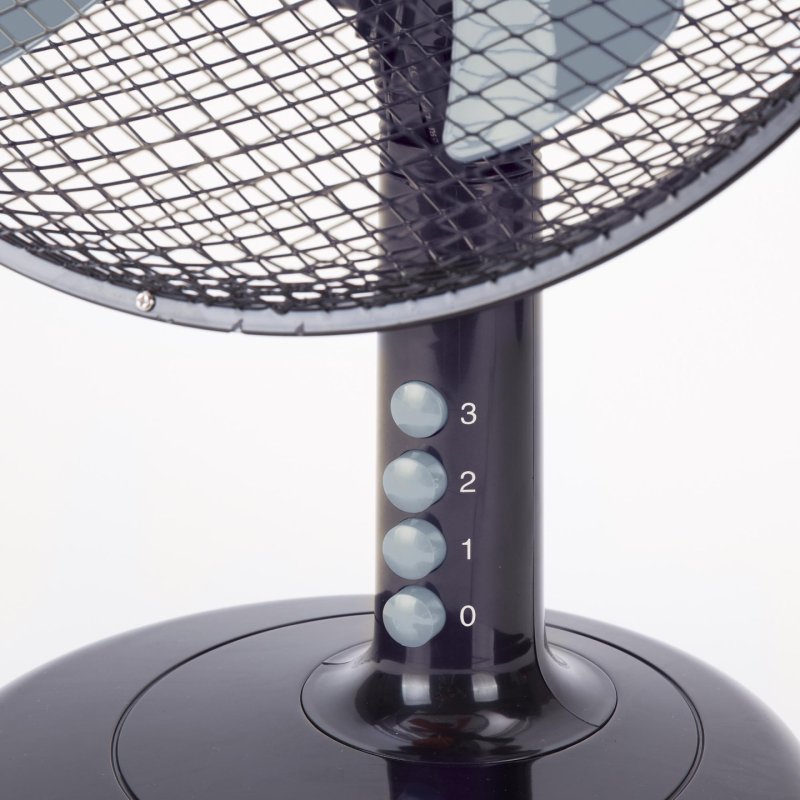 JATA JVVM3125 ventilateur Noir, Gris