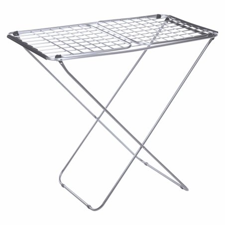 JATA HTEN2375 laundry drying rack/line Floor-standing rack Grey, Steel