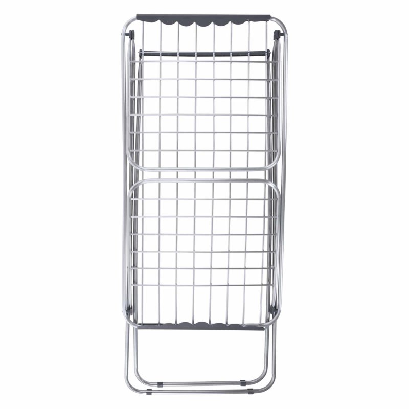 JATA HTEN2375 laundry drying rack/line Floor-standing rack Grey, Steel