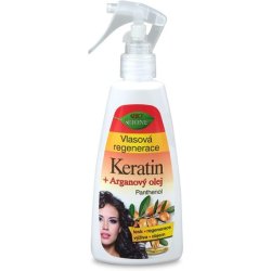 Bione Regenerating Leave in Conditioner with Keratin and Argan Oil and Panthenol without Mineral Oil Silicone Parabens