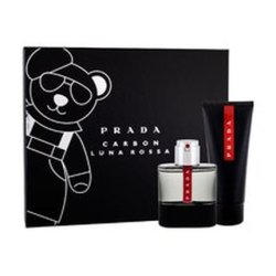 Prada Luna Rossa Carbon Eau De Toilette Gift Set 50 Ml And Shower Gel 100 Ml
